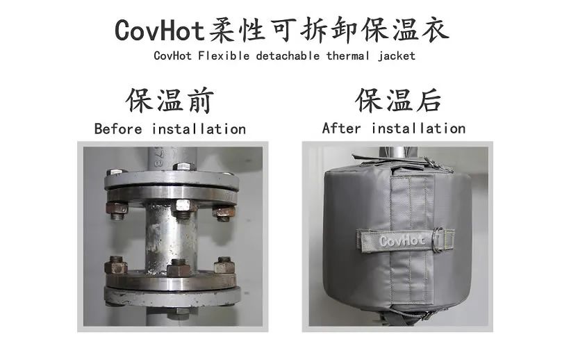 COVHOT?柔性可拆卸式<a href=http://www.hjzssj.cn/e/tags/?tagname=%E4%BF%9D%E6%B8%A9%E8%A1%A3 target=_blank class=infotextkey>保溫衣</a>,蒸汽系統(tǒng)節(jié)能,節(jié)能保溫